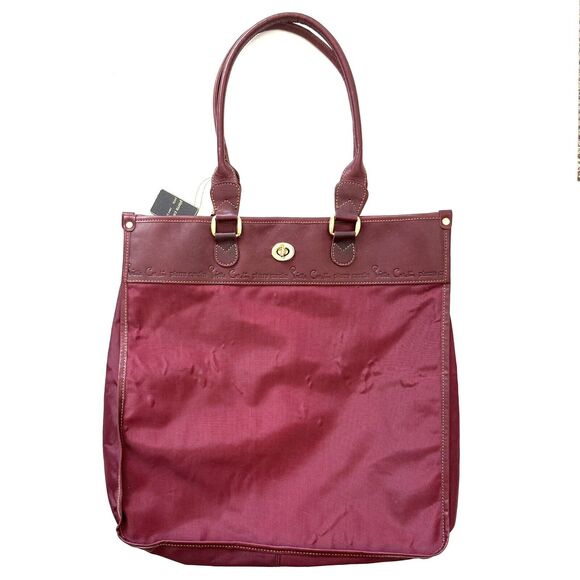 Vintage Rare Pierre Cardin Large 70s 80s Tote Shoulder Bag Handbag Classic *Flaw - Picture 1 of 16